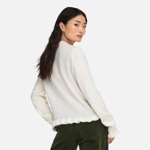 LETTY FRILL CARDI CLOUD DANCER – Image 4