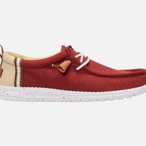 WALLY CRAFT LINEN RED BURNT – Image 1