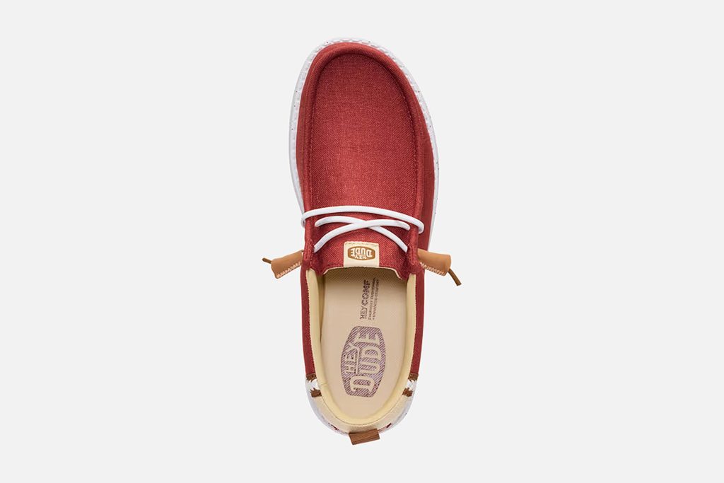 WALLY CRAFT LINEN RED BURNT