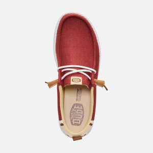 WALLY CRAFT LINEN RED BURNT – Image 6