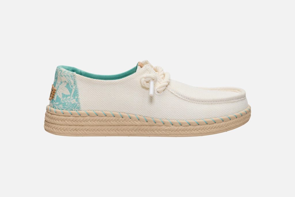 WENDY ESPADRILLE HIBISCUS EGRET