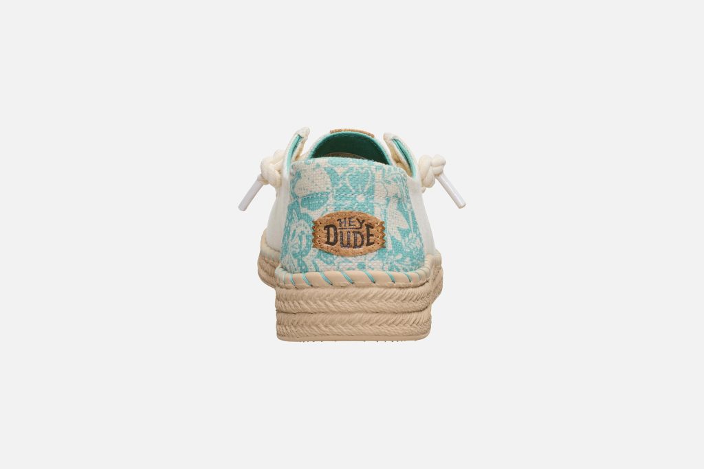 WENDY ESPADRILLE HIBISCUS EGRET