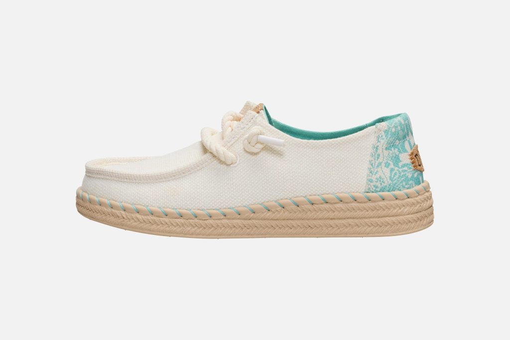 WENDY ESPADRILLE HIBISCUS EGRET