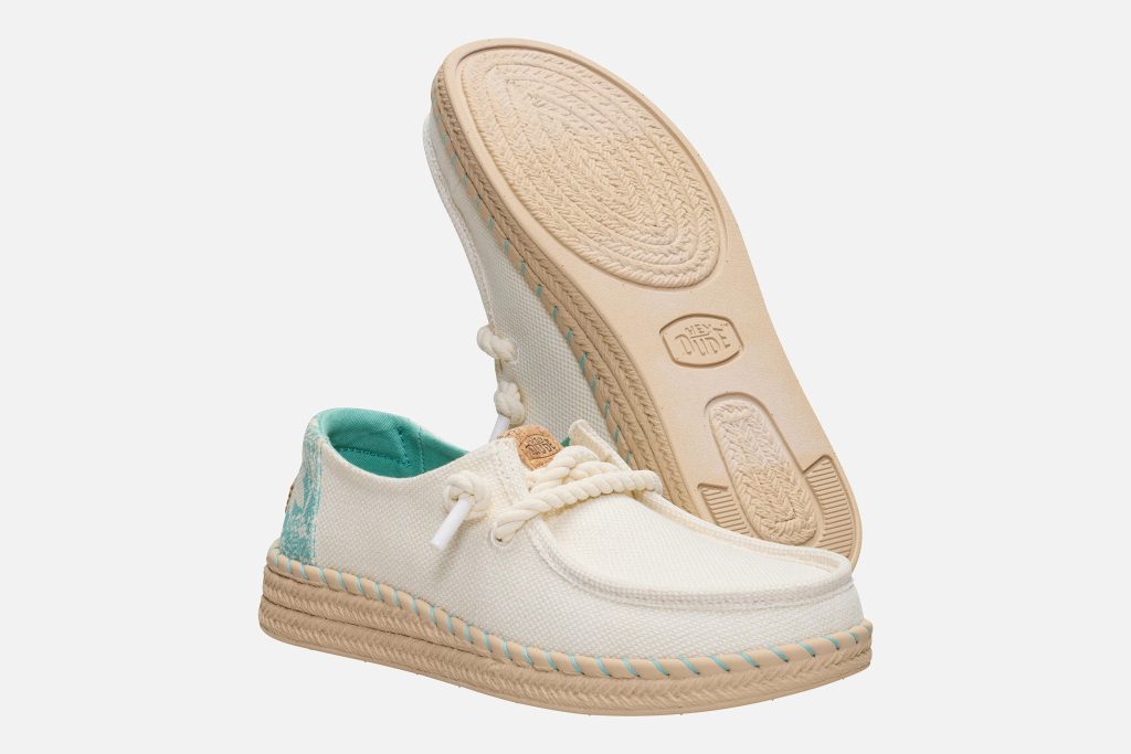 WENDY ESPADRILLE HIBISCUS EGRET