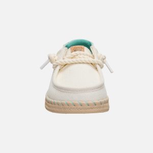 WENDY ESPADRILLE HIBISCUS EGRET – Image 7