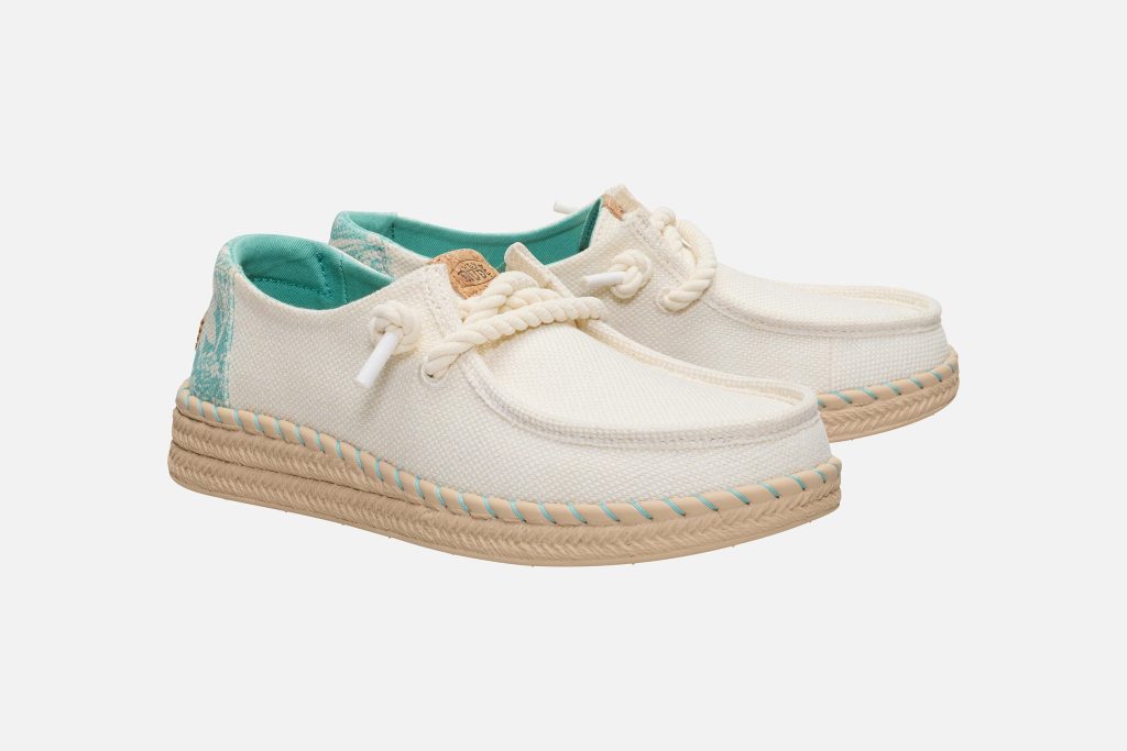 WENDY ESPADRILLE HIBISCUS EGRET
