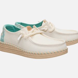 WENDY ESPADRILLE HIBISCUS EGRET – Image 8