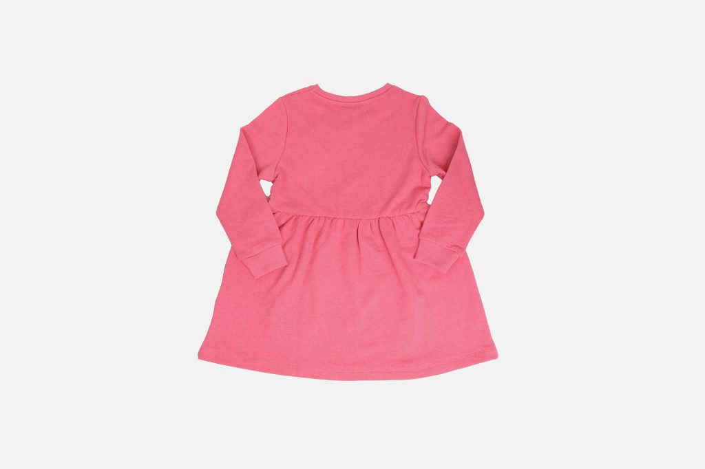 KATLA SWEAT DRESS RAPTURE ROSE