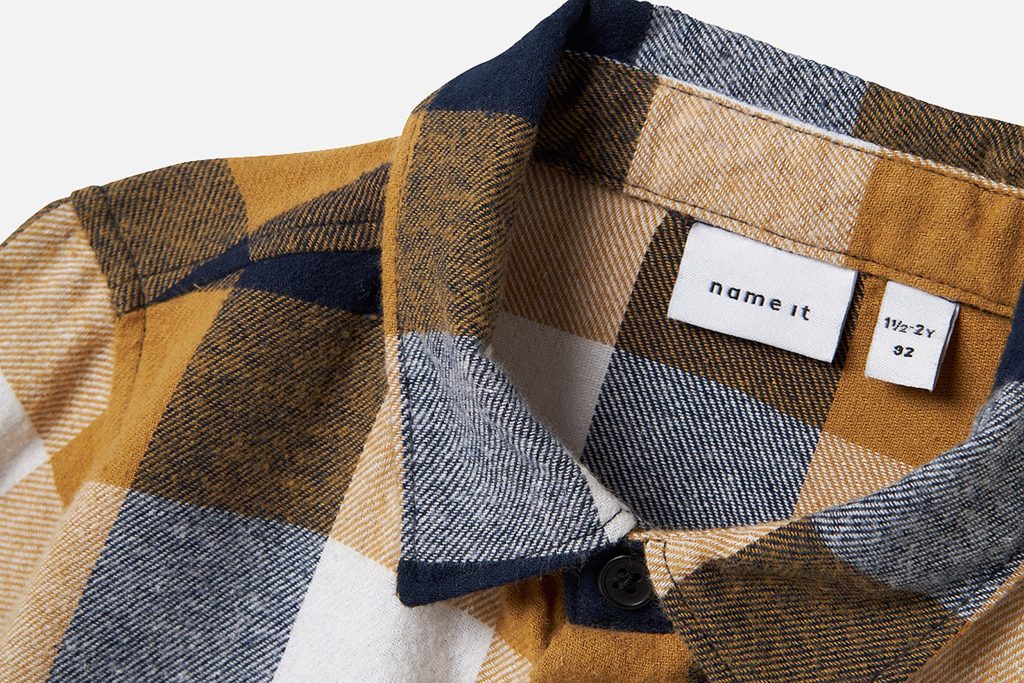 KEV SHIRT FLANNEL BROWN NAVY