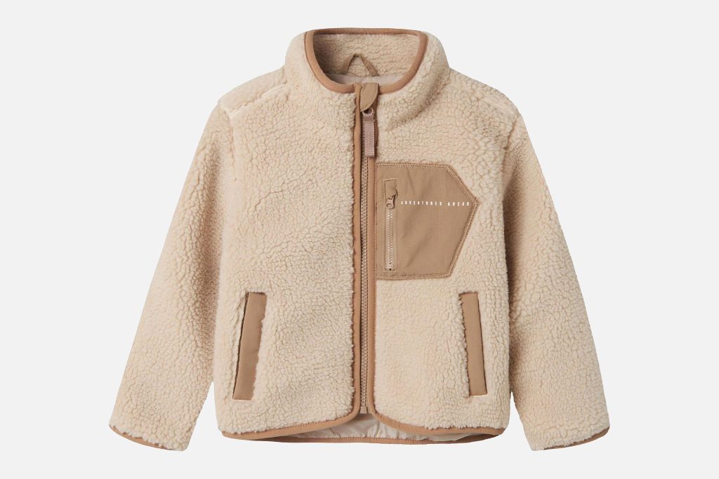 MATTIA SHERPA JACKET MOONBEAM