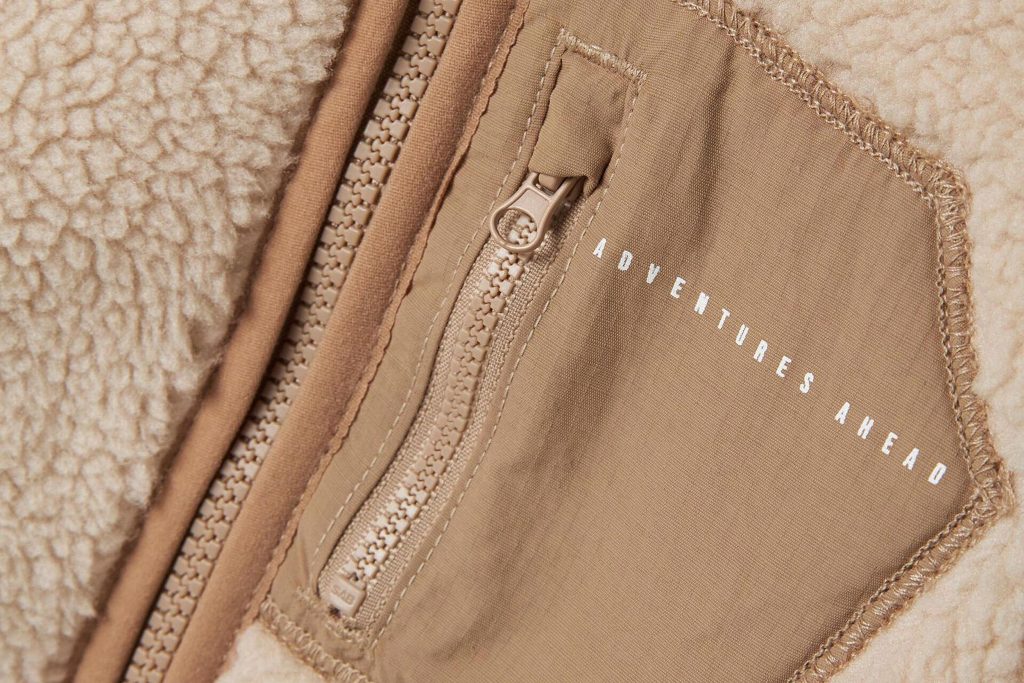 MATTIA SHERPA JACKET MOONBEAM