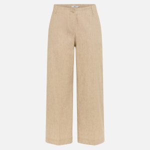 MAINE S LIN BEIGE STRIPES OR – Image 1