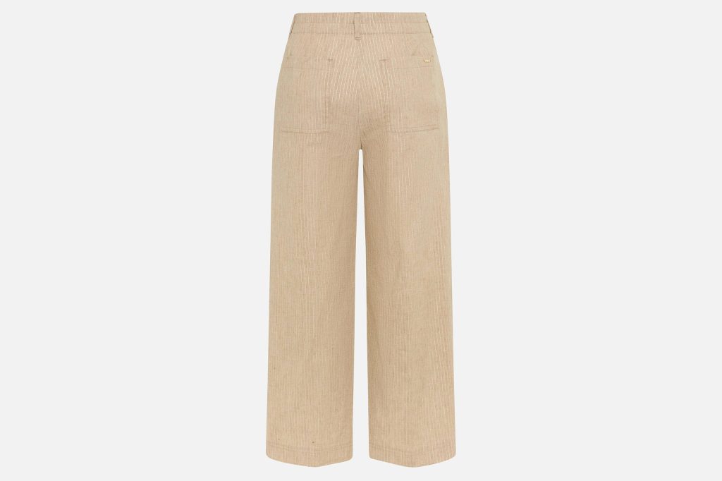 MAINE S LIN BEIGE STRIPES OR