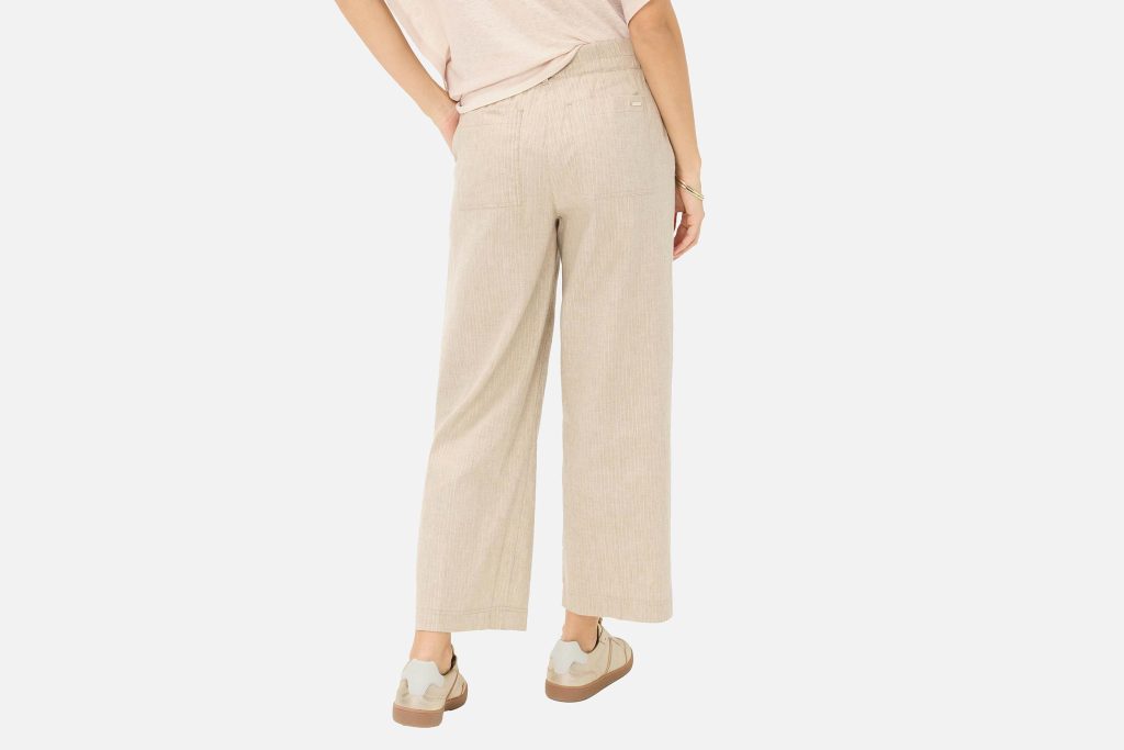 MAINE S LIN BEIGE STRIPES OR