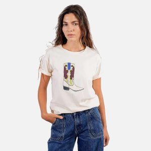 TSHIRT CREME COWBOY - Image 1
