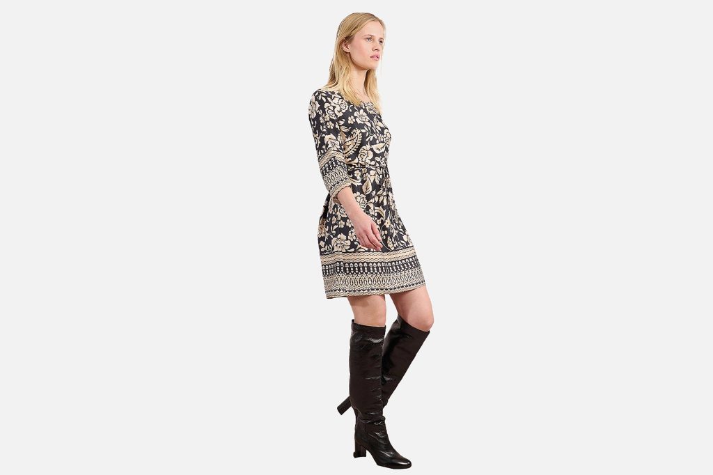ROBE BOHEME NOIR TANIA