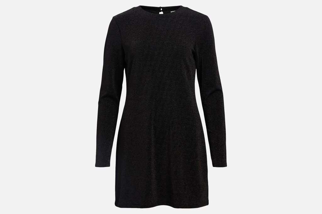 FILIPA DRESS SILVER BLACK