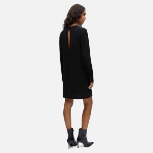 FILIPA DRESS SILVER BLACK – Image 3