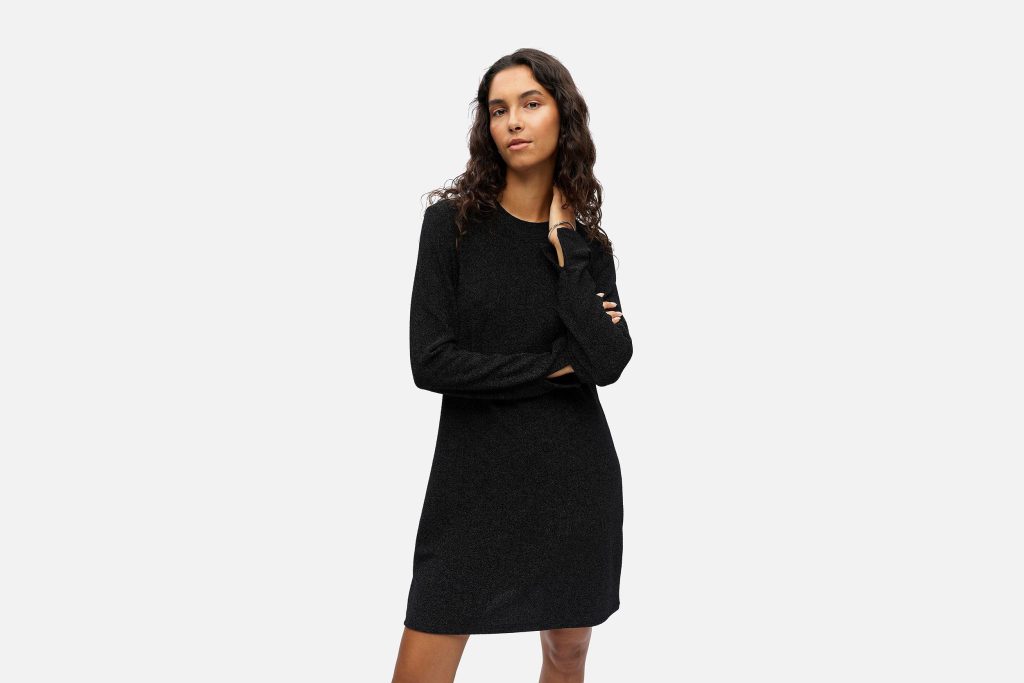 FILIPA DRESS BLACK ON BLACK