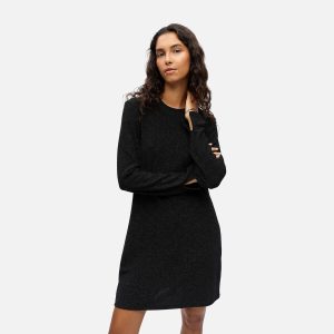 FILIPA DRESS BLACK ON BLACK - Image 2