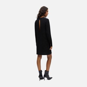 FILIPA DRESS BLACK ON BLACK - Image 3