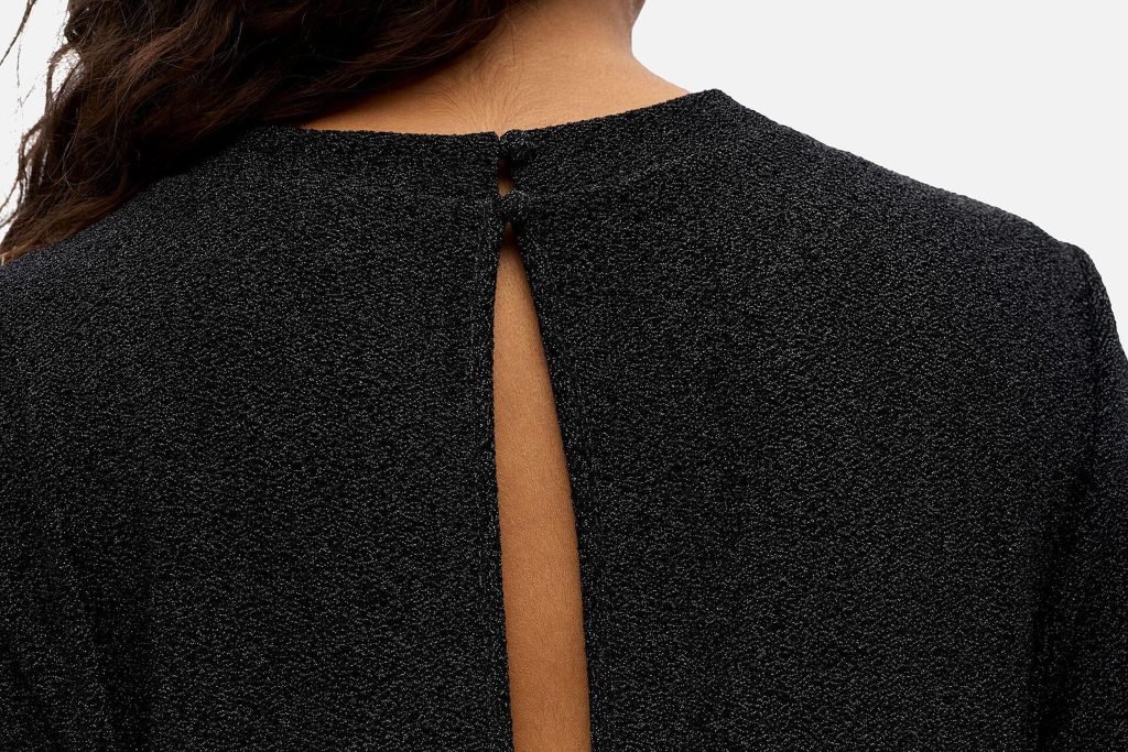 FILIPA DRESS BLACK ON BLACK