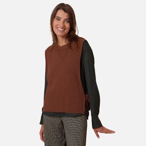 MAURANE PULL CHOCOLAT - Image 1