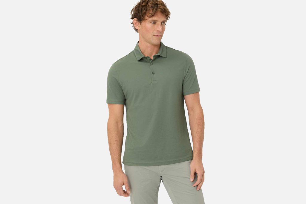 POLO PEPY VERT MOUSSE