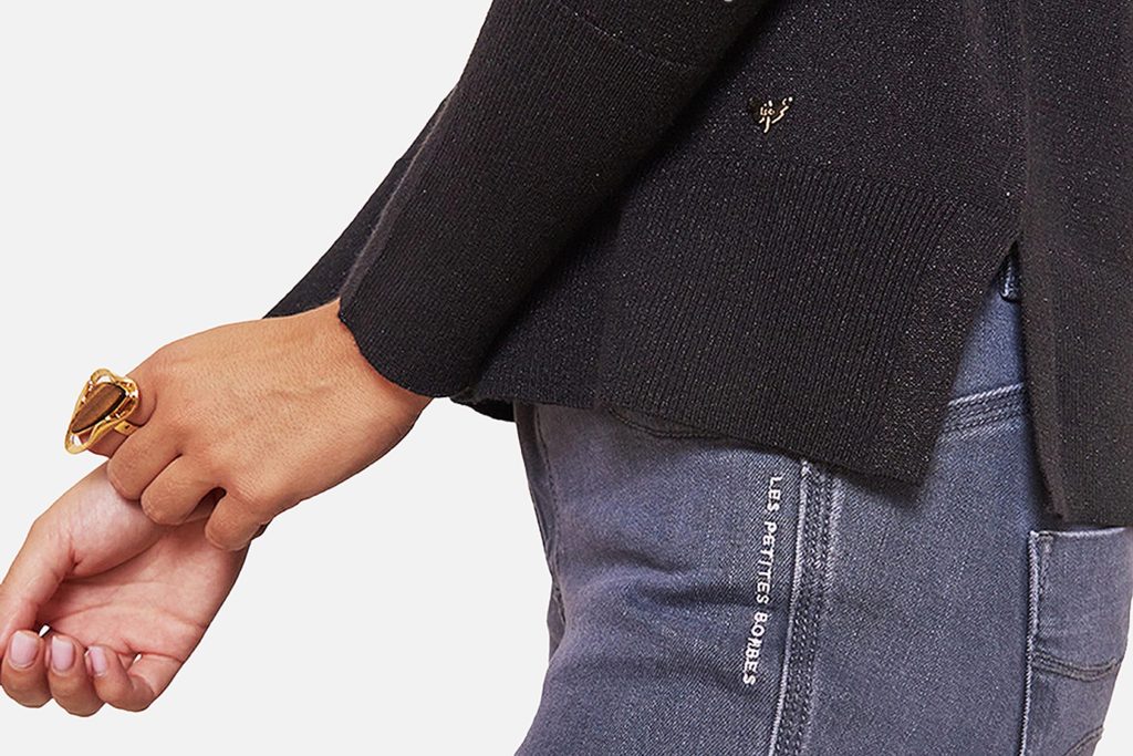 PULL GHALIA NOIR