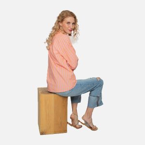ELSA SHIRT ORANGE PINK – Image 2