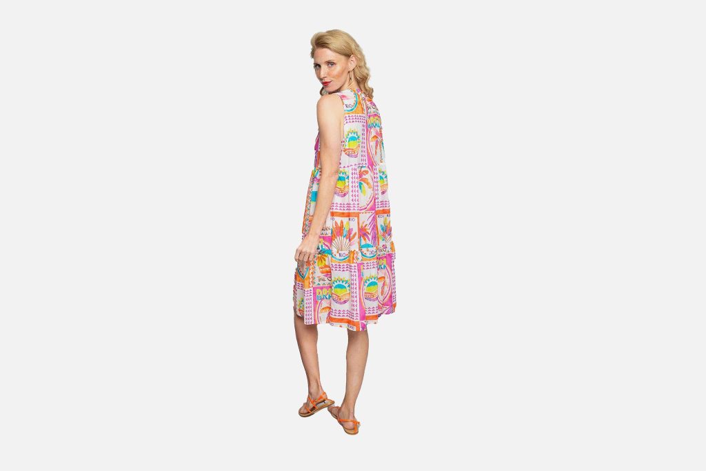 ELLINGTON DRESS PALMIERS MULTI