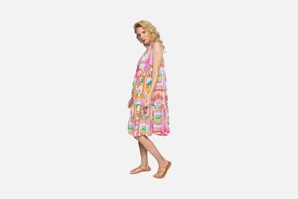ELLINGTON DRESS PALMIERS MULTI