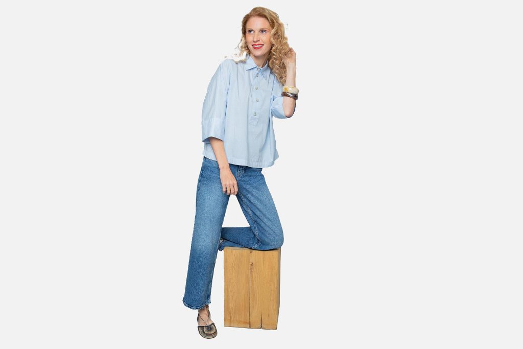 EMMA SHIRT LIGHT BLUE