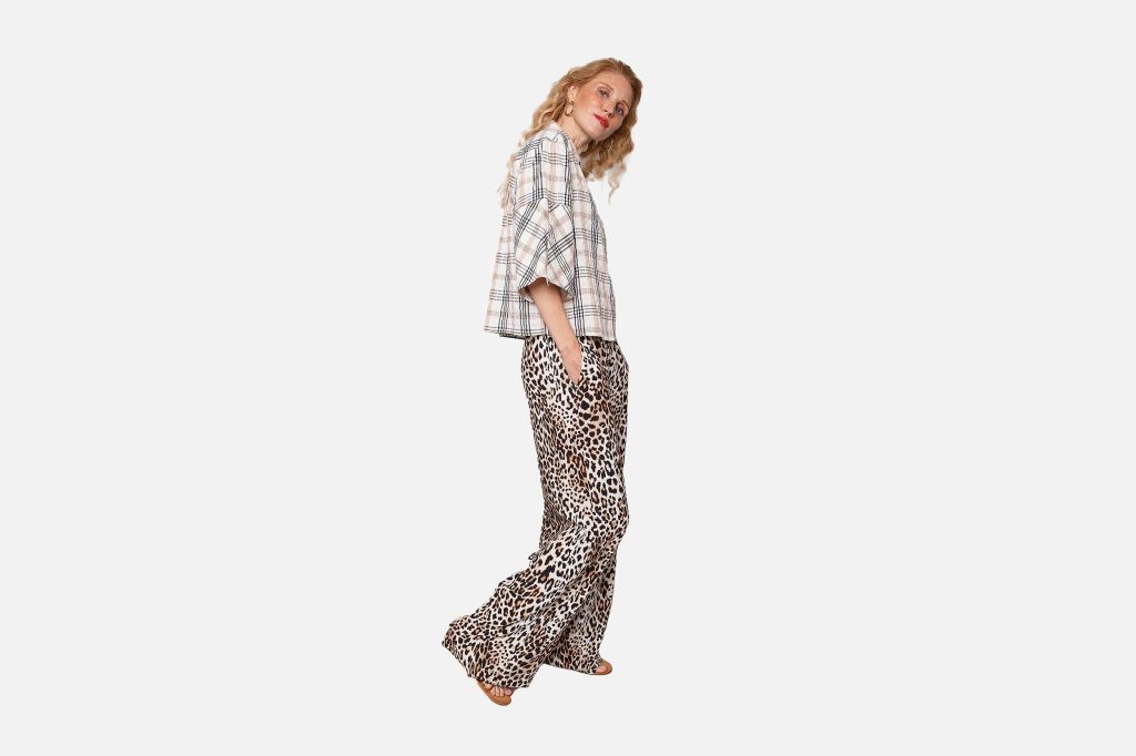 EMANUELLA SHIRT BEIGE CHECKS