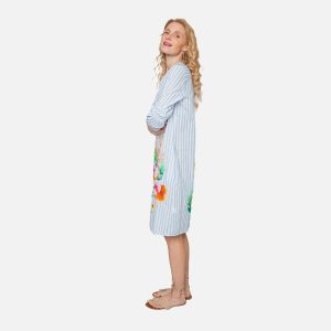 EFLORA DRESS BLUE STRIPES - Image 3
