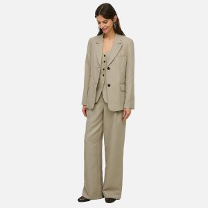 WAISTCOAT LIN MIX TILLEUL – Image 9