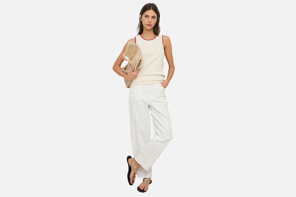 TOP SM OFFWHITE TERRACOTTA