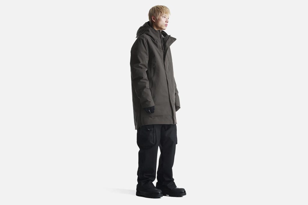 PARKA PLANCK DARK FOSSIL
