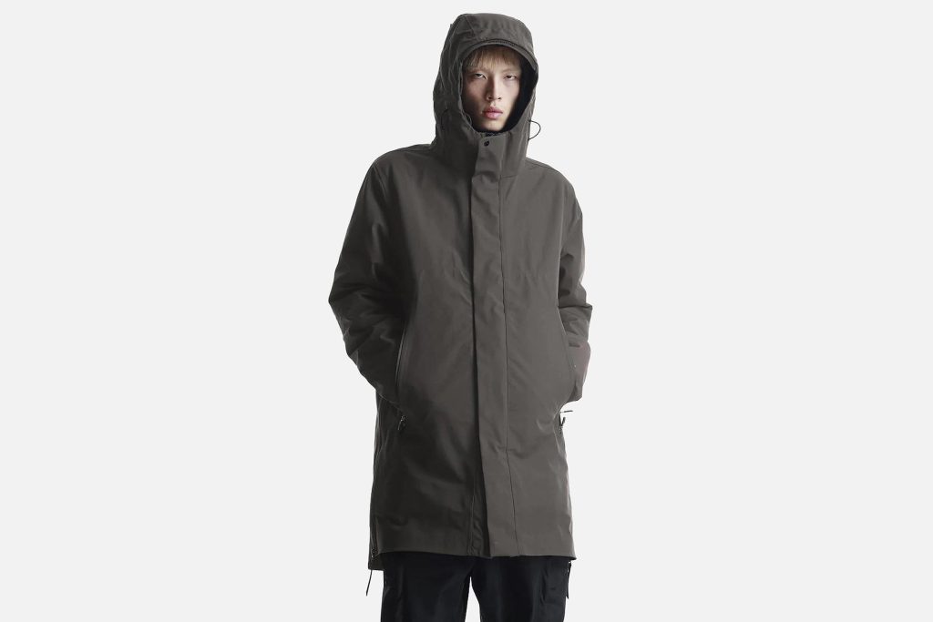 PARKA PLANCK DARK FOSSIL