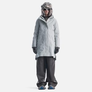 PARKA PLANCK W LIGHT GREIGE - Image 3