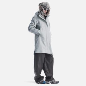 PARKA PLANCK W LIGHT GREIGE - Image 4