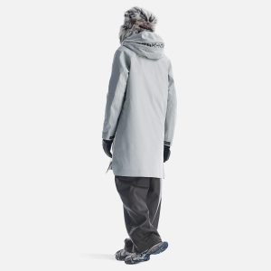 PARKA PLANCK W LIGHT GREIGE - Image 5