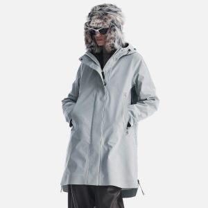 PARKA PLANCK W LIGHT GREIGE - Image 6