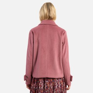 MANTEAU PALETOT DARK PINK – Image 3