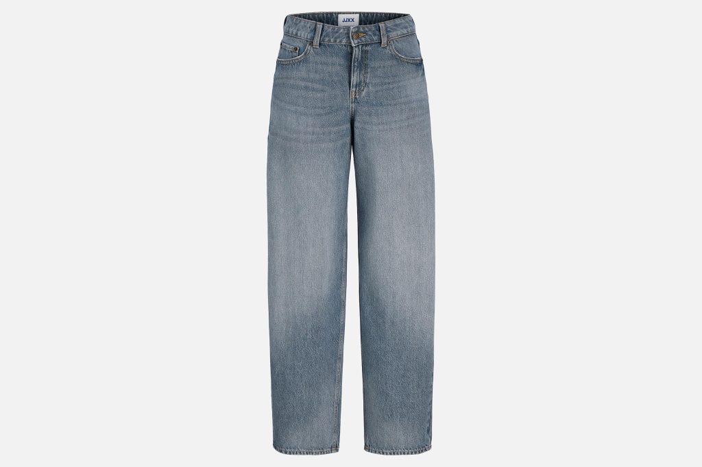 FUJI BARREL JEANS MED BLUE L30
