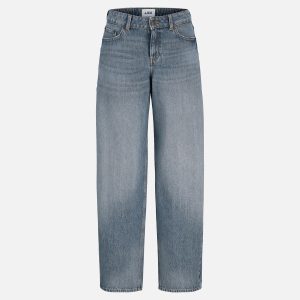 FUJI BARREL JEANS MED BLUE L30 - Image 1