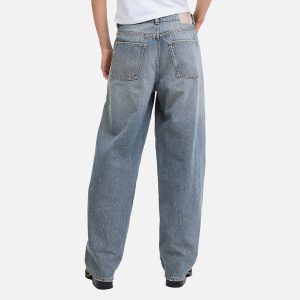 FUJI BARREL JEANS MED BLUE L30 - Image 4