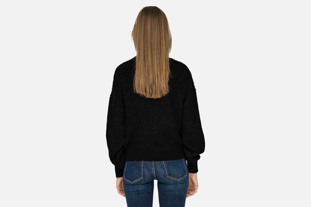 JUSTY CARDI BLACK