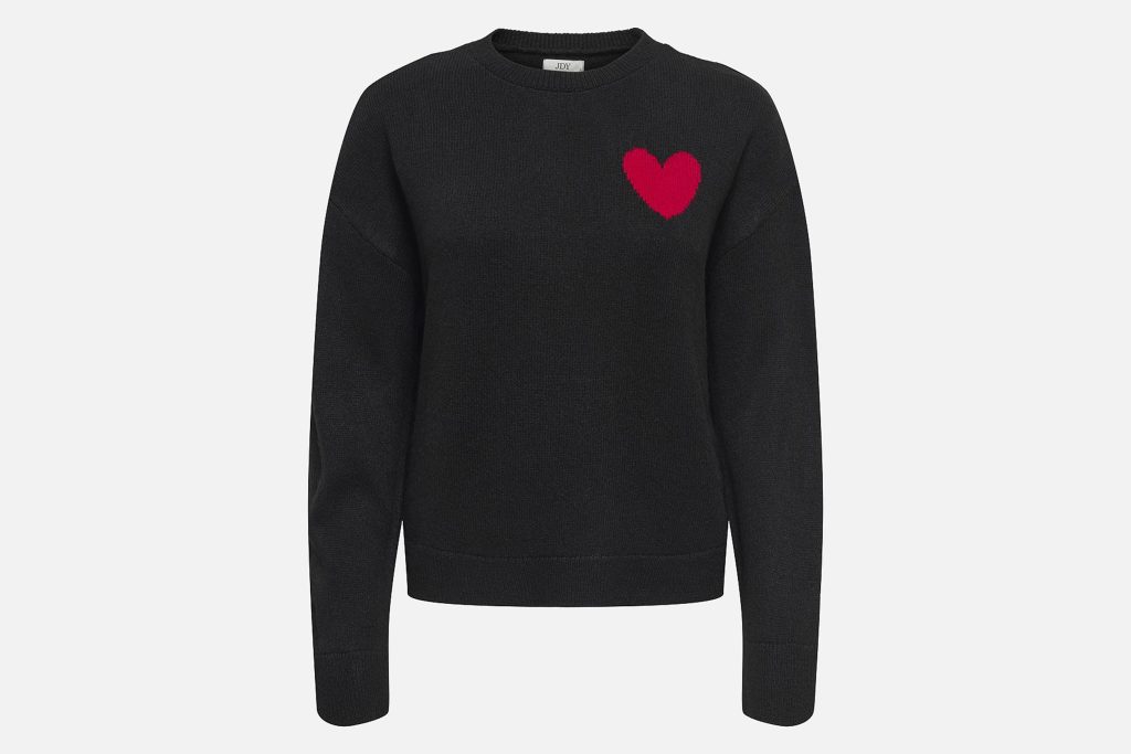 VITTORIA HEART PULL BLACK