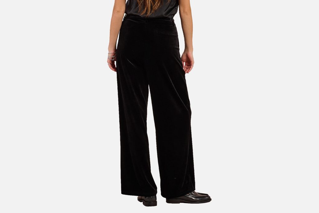 PANTA LARGE VELOUR BLACK